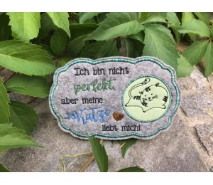 Stickserie - ITH Mug Rugs Crazy Cats Doodle 